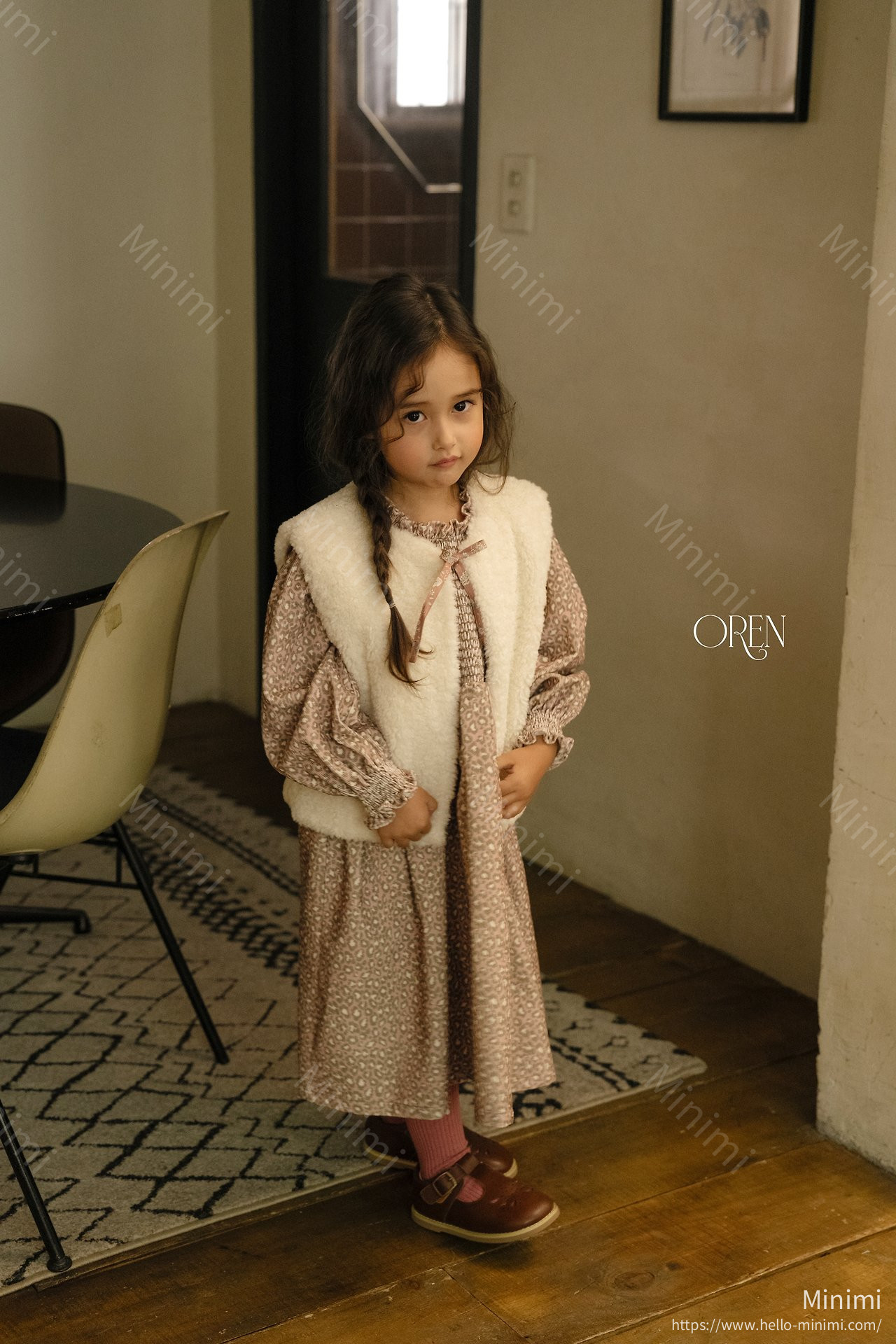 Oren Lavender Bear Vest 細節圖 7