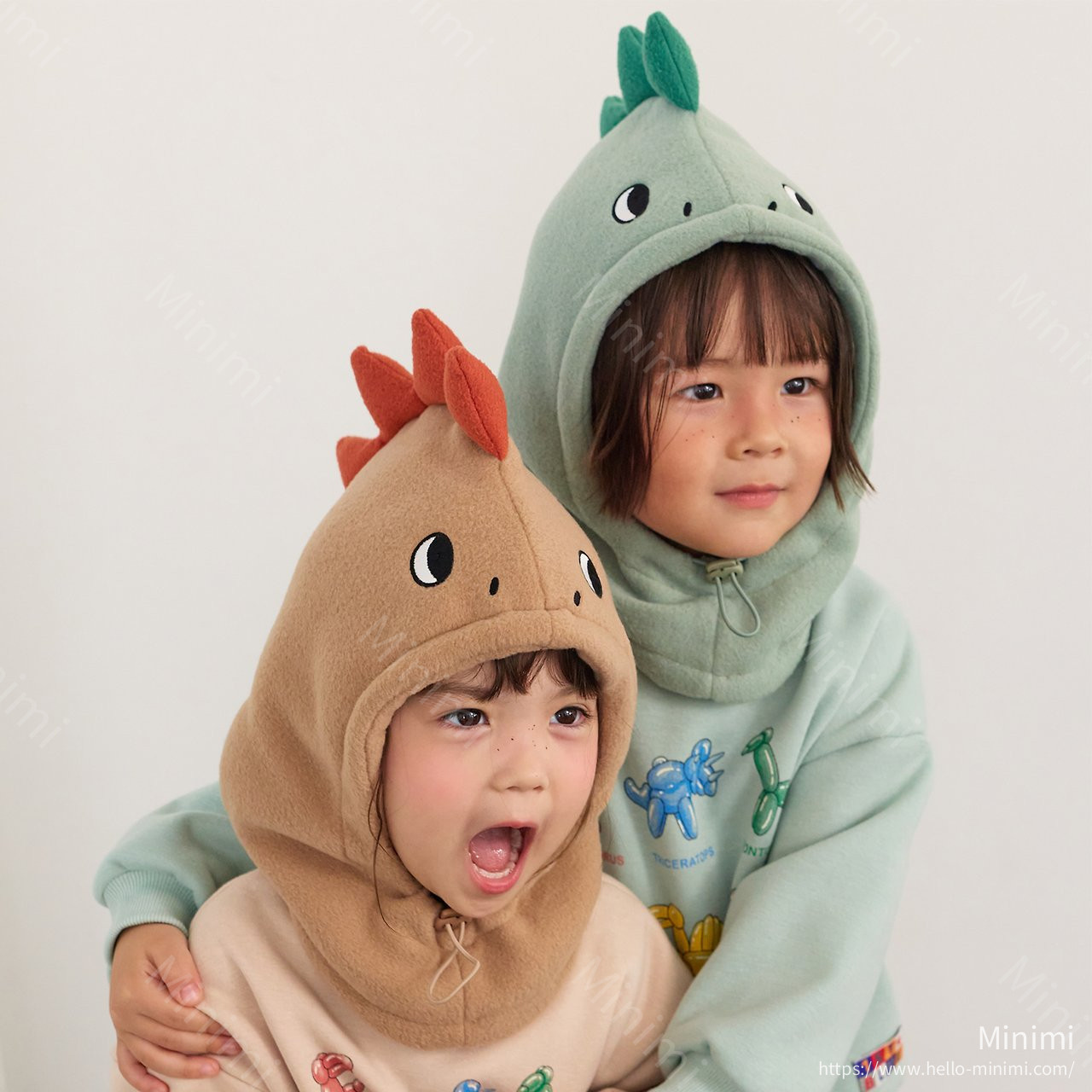 1st BLUE Dinosaur Hat - 韓國童裝代購主圖