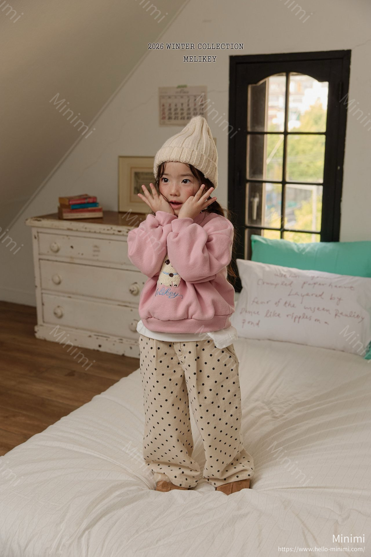 Melikey Polka Dot Corduroy Pants 細節圖 6