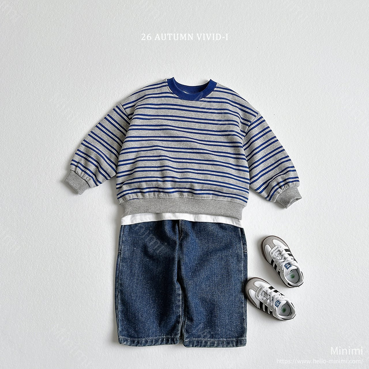 VIVID-I Multi Color Block Stripe Sweatshirt 細節圖 8