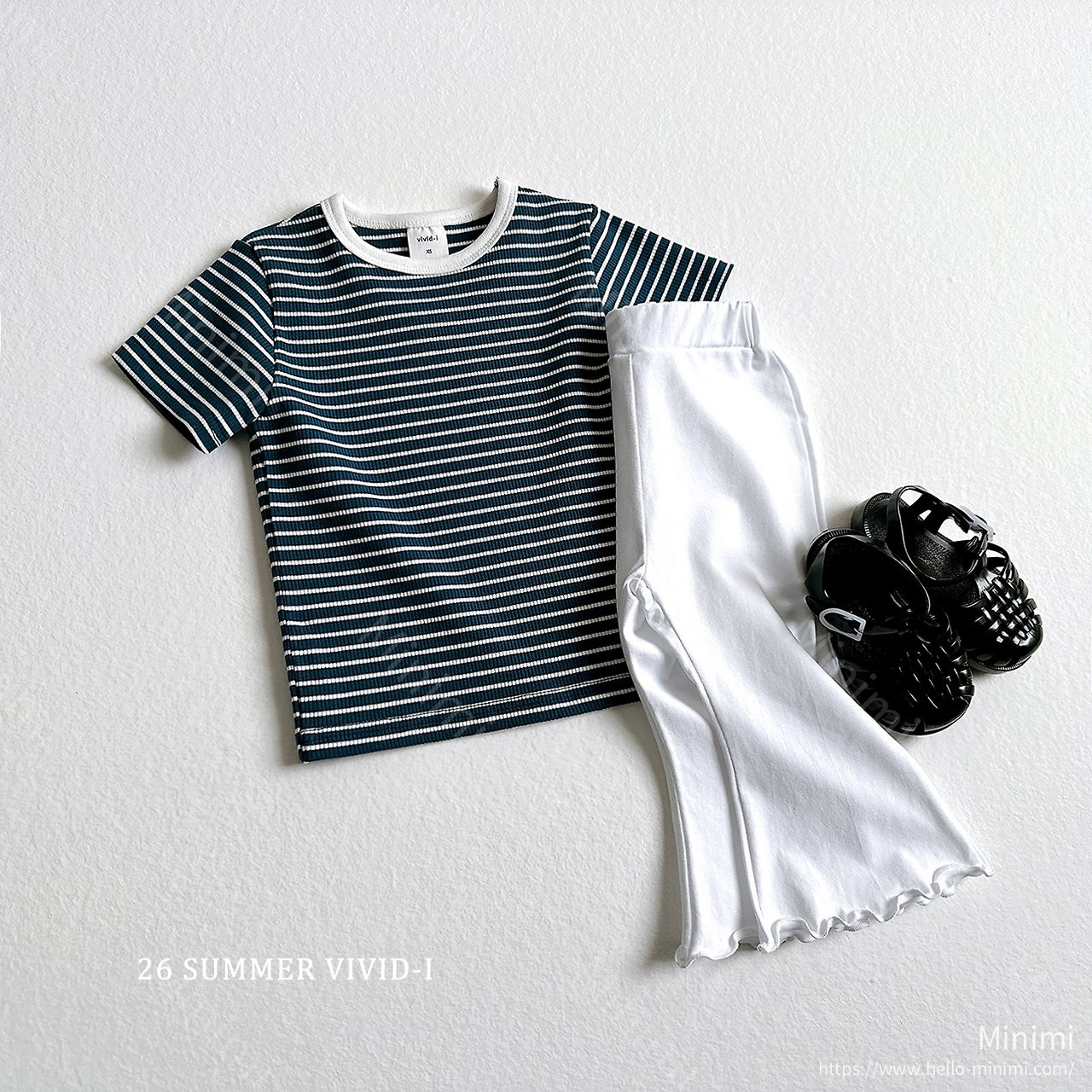 VIVID-I Spandex Fluted Cropped Pants 細節圖 12