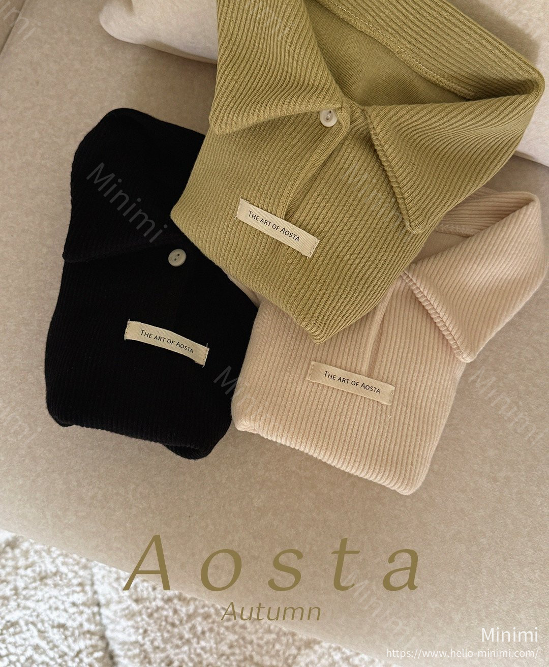 Aosta atelier Mulmul Collar T 細節圖 34