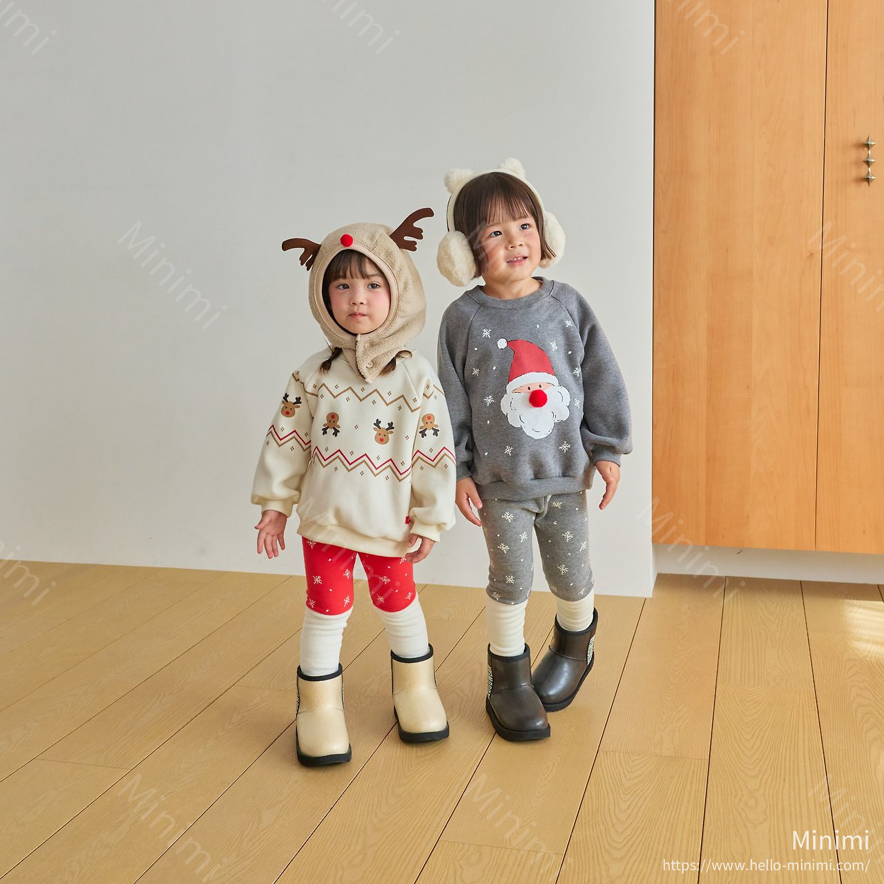 1st BLUE Christmas Santa Sweatshirt 細節圖 5