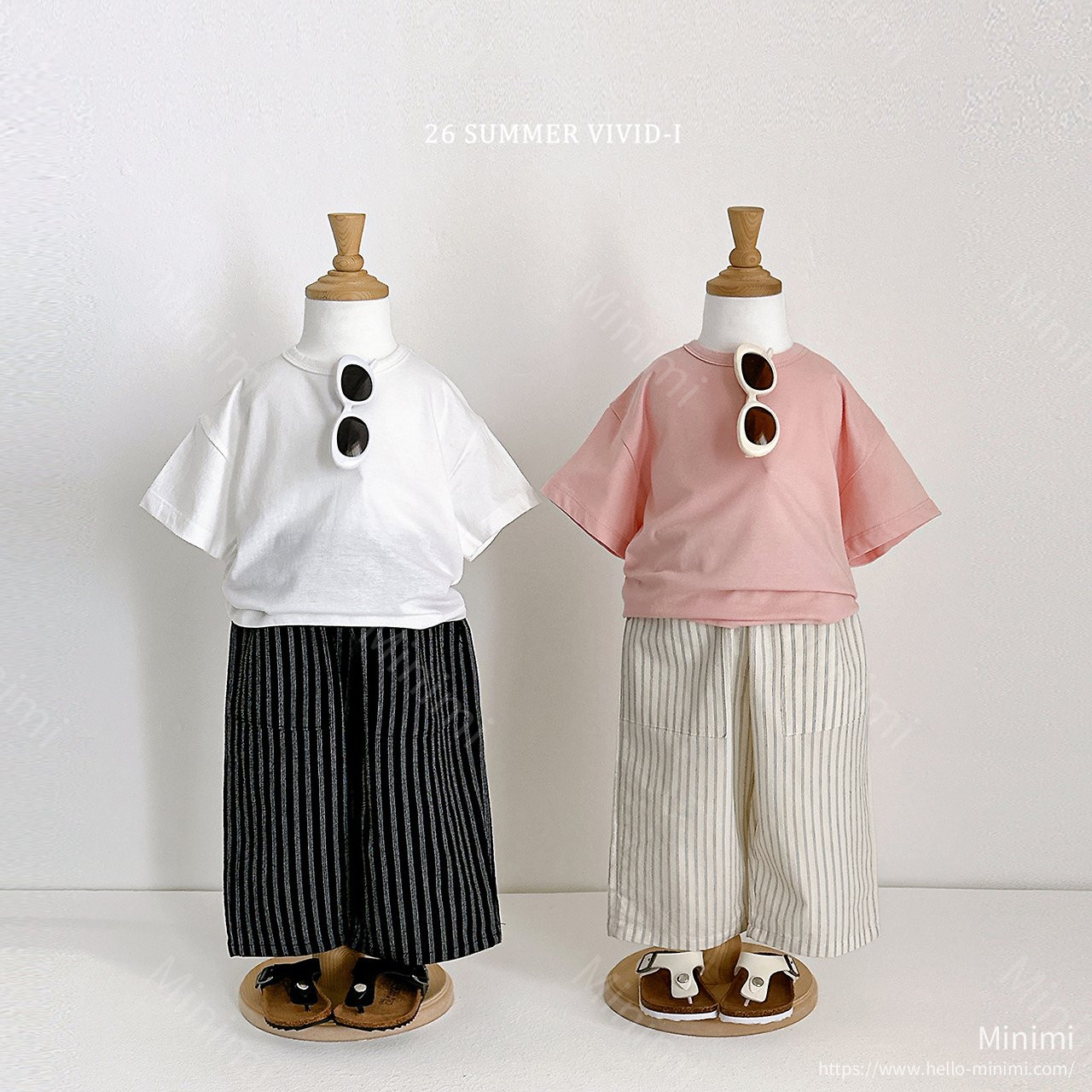 VIVID-I Cropped Striped Linen Pants 細節圖 19