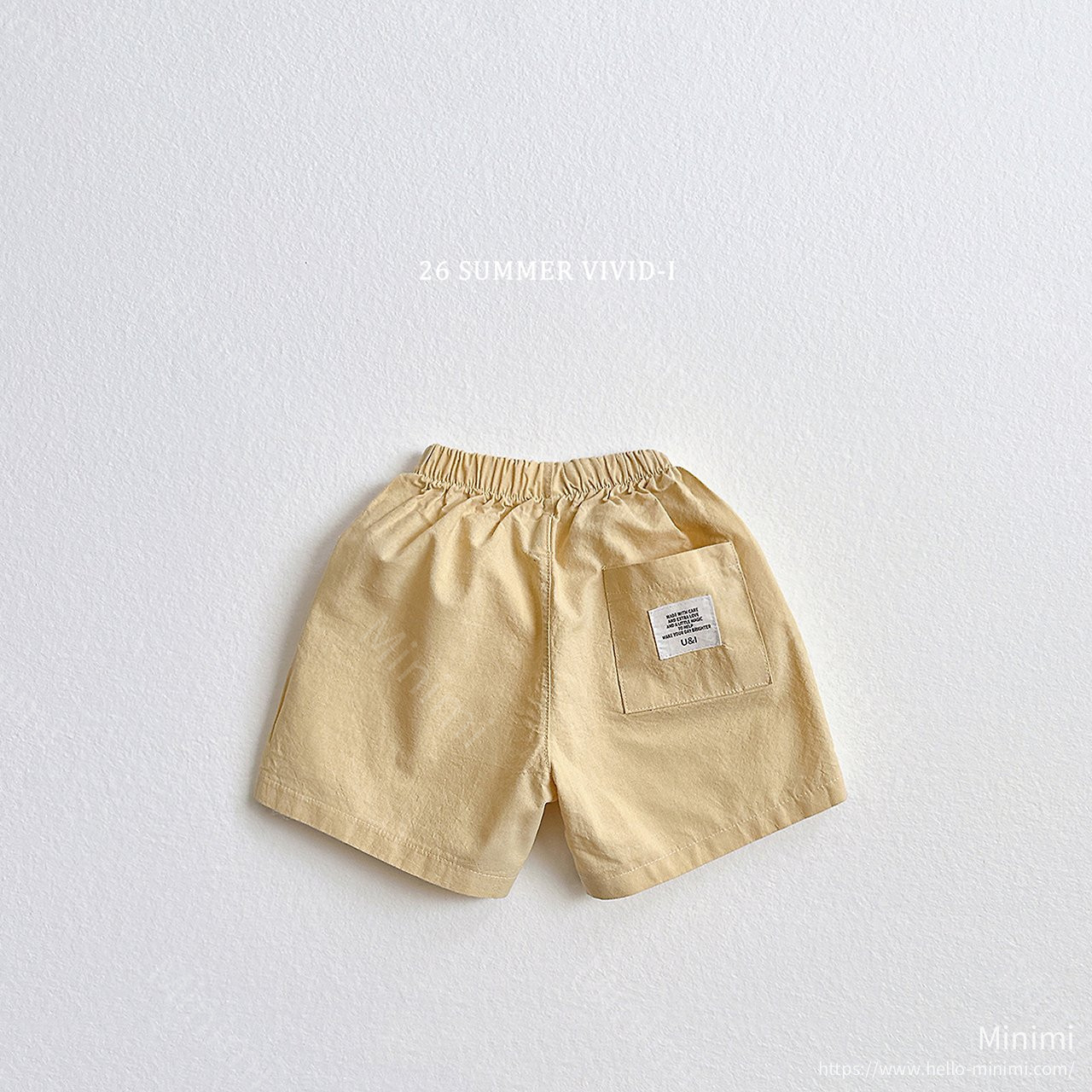 VIVID-I Label Linen Cotton Shorts 細節圖 3
