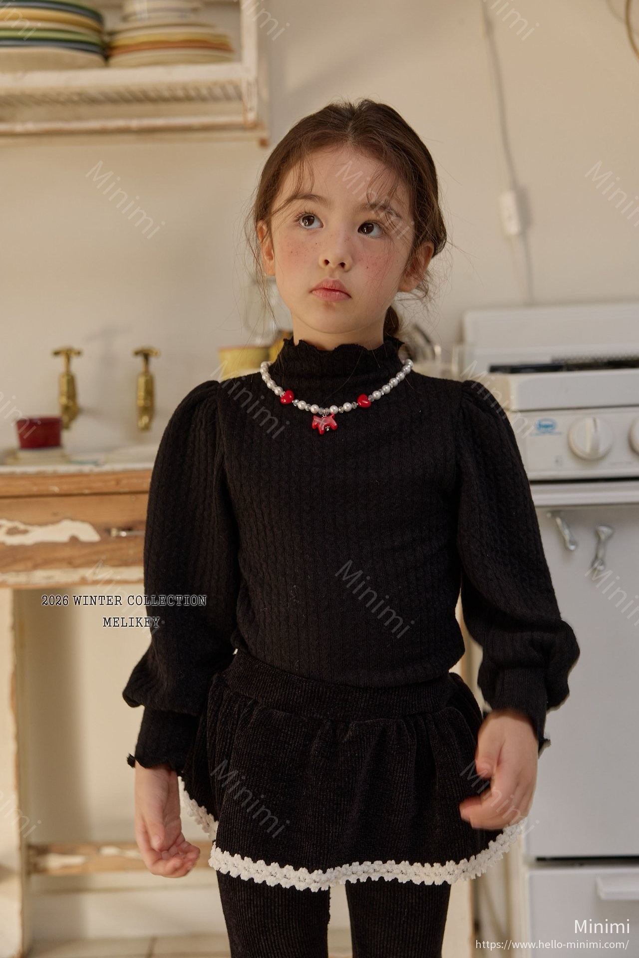 Melikey Knit Ribbed Puff Tee 細節圖 25