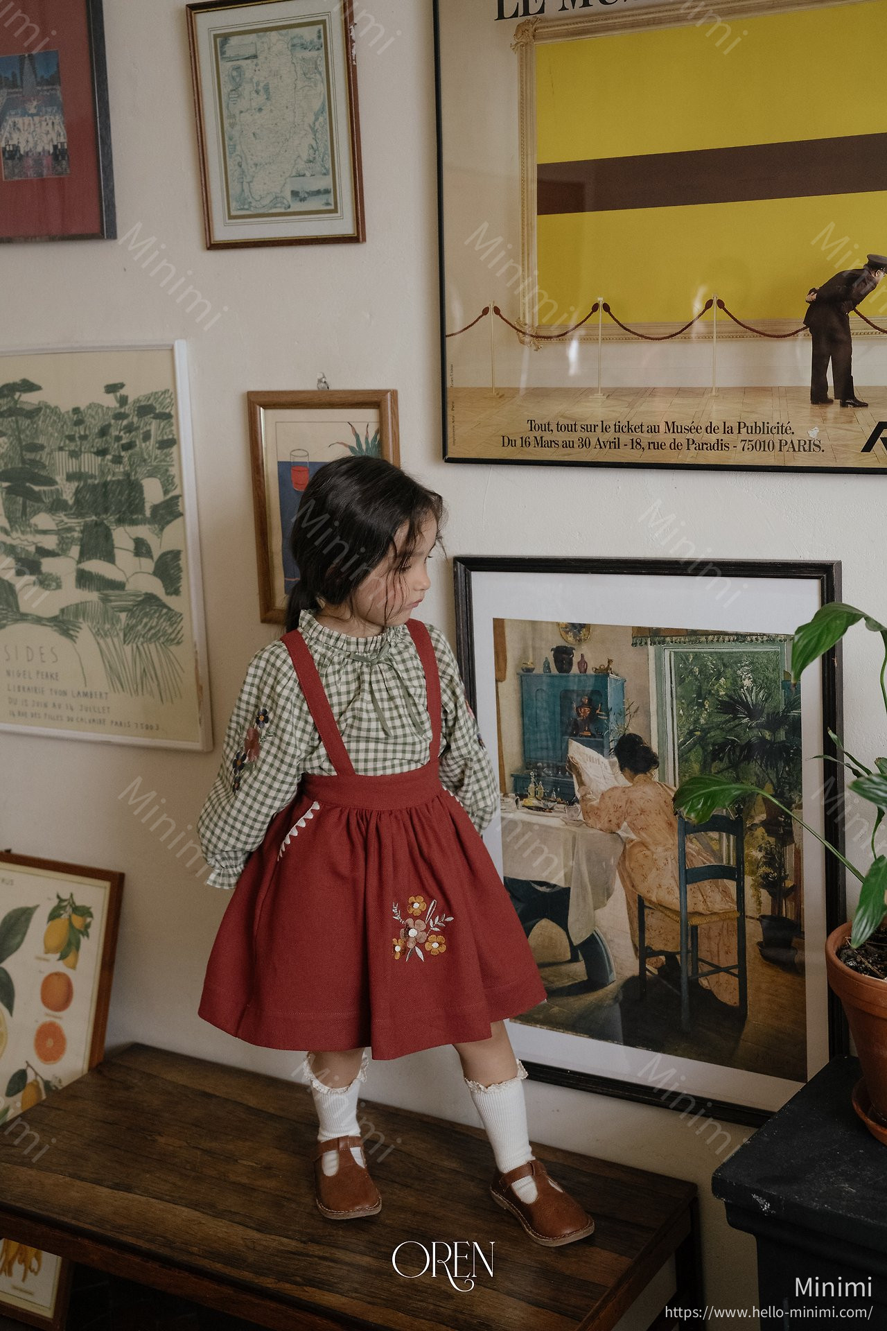 Oren Autumn Bloom Jumper Skirt 細節圖 50
