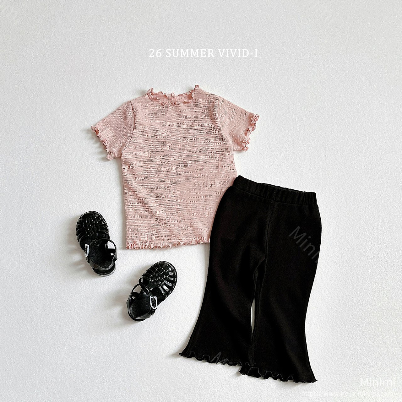 VIVID-I Spandex Fluted Cropped Pants 細節圖 15