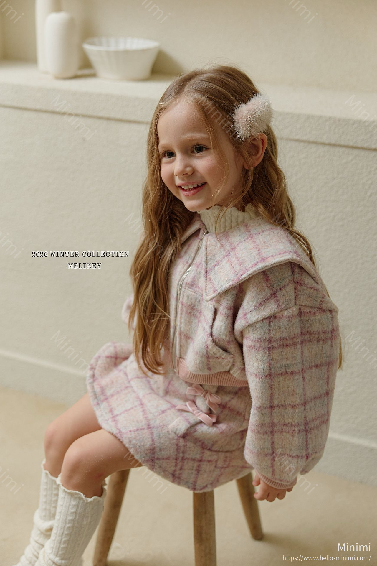Melikey Wool Check Zip-up 細節圖 19