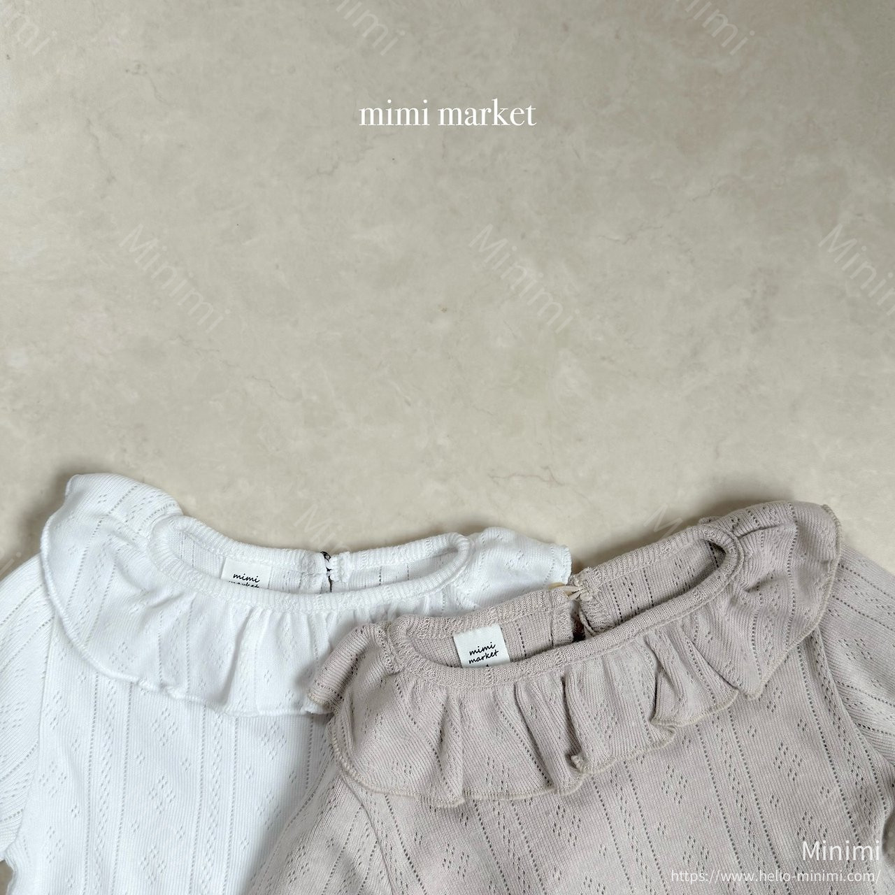 mimi-market Winter Collar T-shirt 細節圖 16
