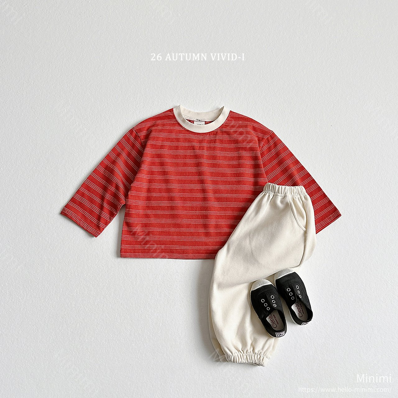 VIVID-I Stripe Smile Label T-shirt 細節圖 7