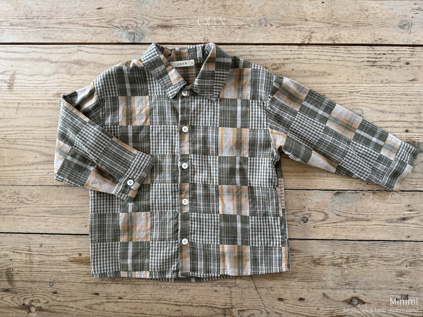 Oren Oliver Patchwork Shirt 細節圖 16
