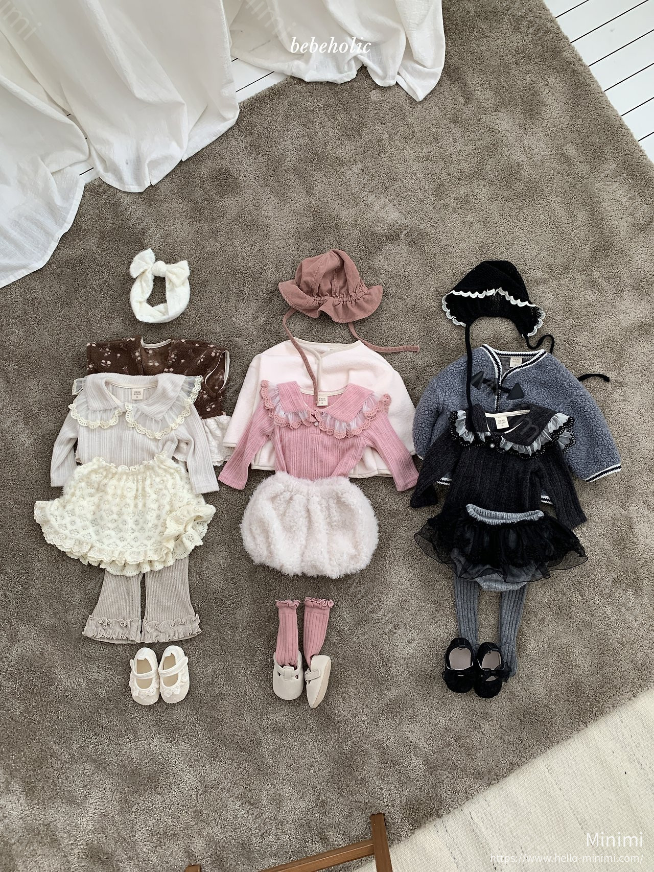 BEBEHOLIC Annie Ruffle Tee - 韓國童裝代購主圖