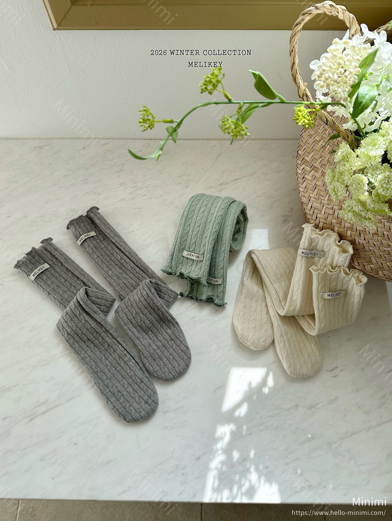 Melikey Twisted Long Socks 細節圖 5