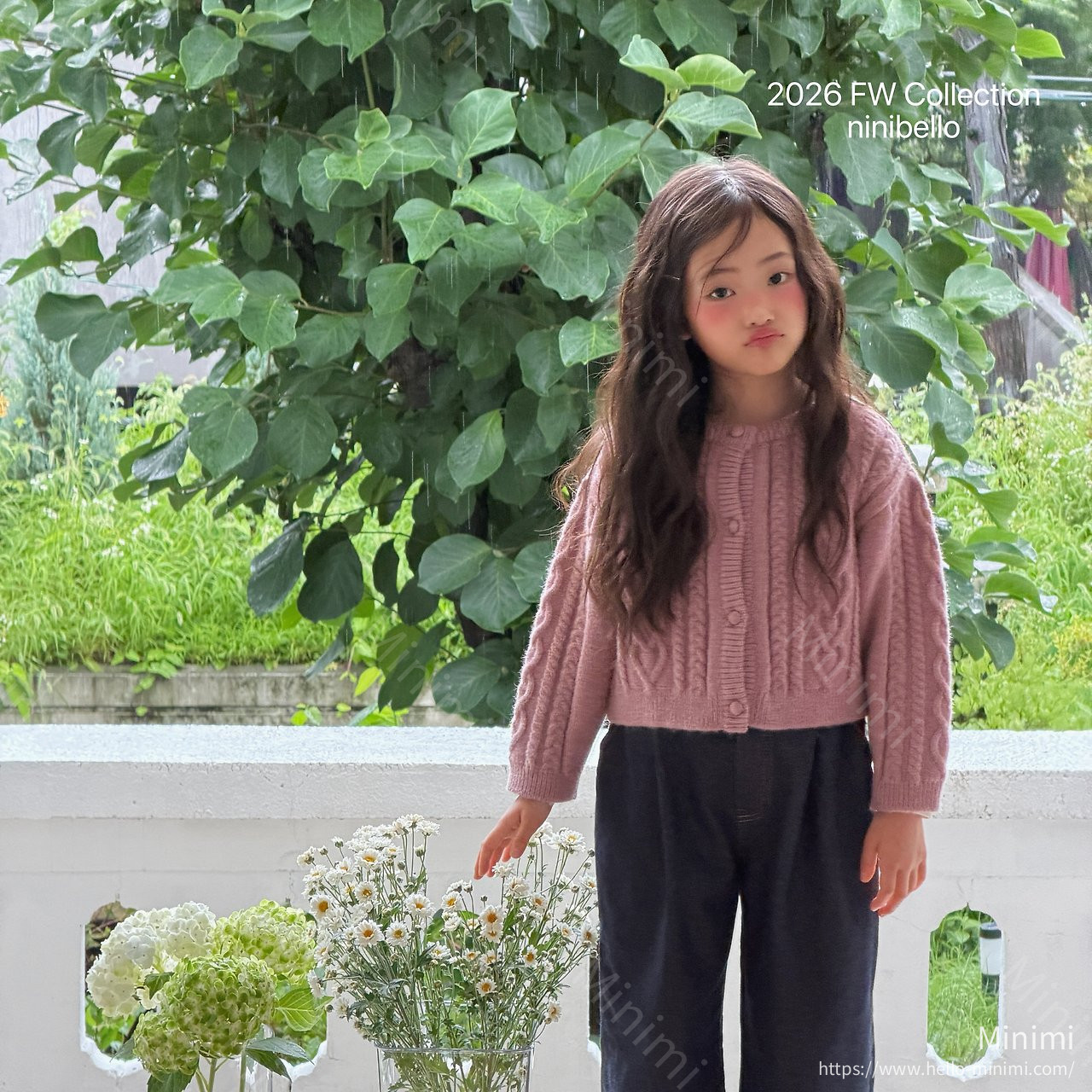 ninibello Mauve Knit Cardigan 細節圖 26