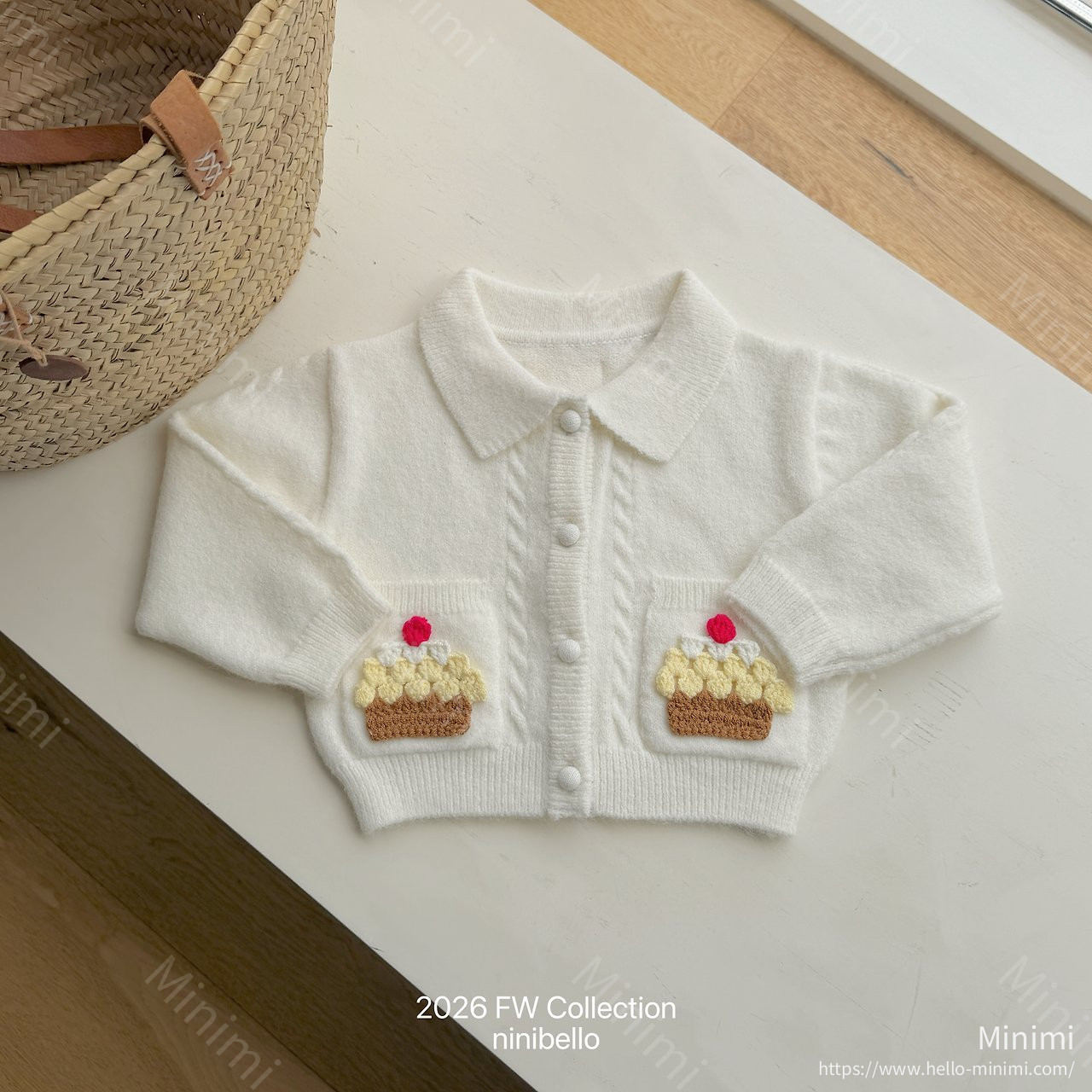 ninibello Cupcake Knit Cardigan 細節圖 3