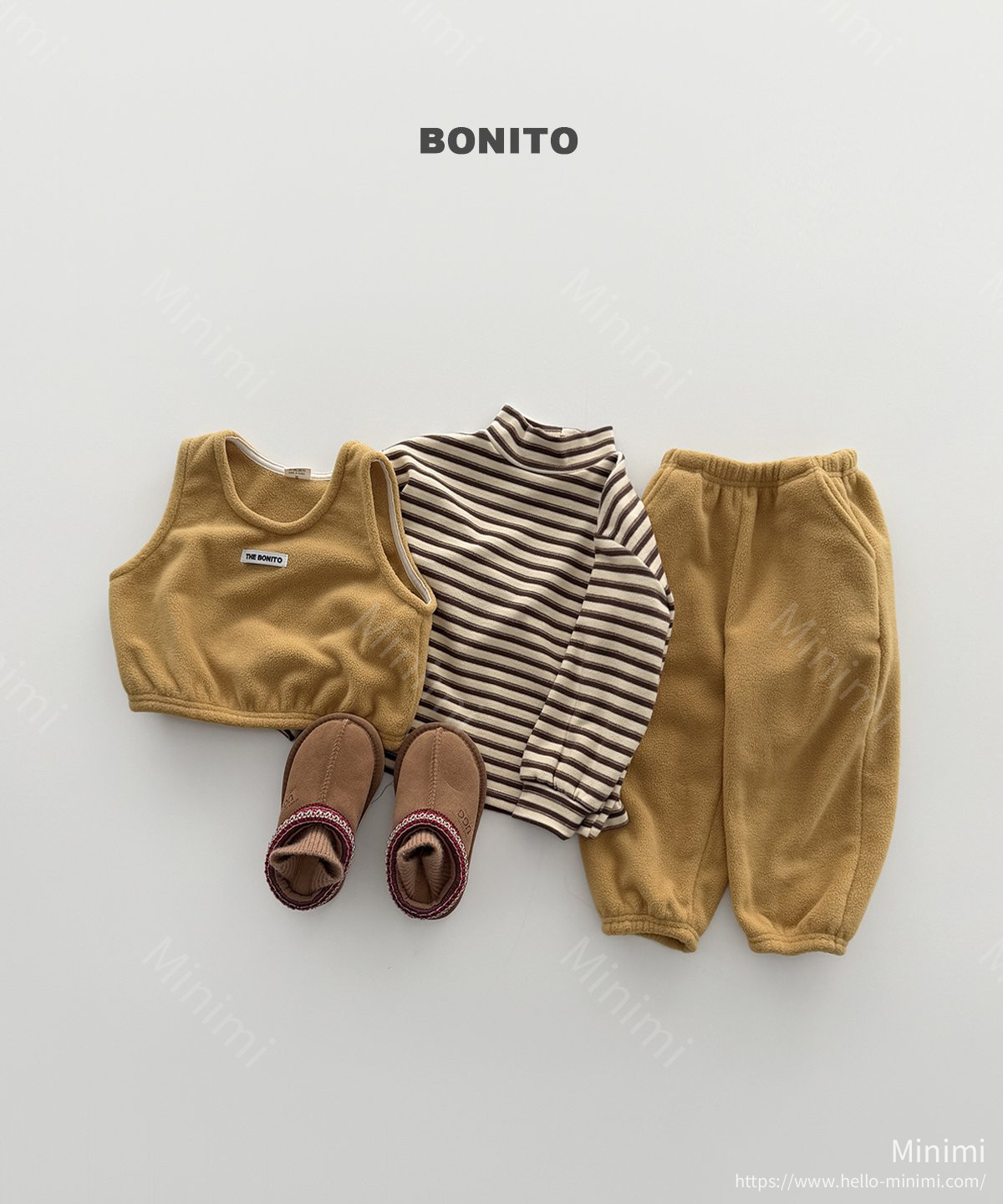 BONITO Biscuit Vest Set 細節圖 1