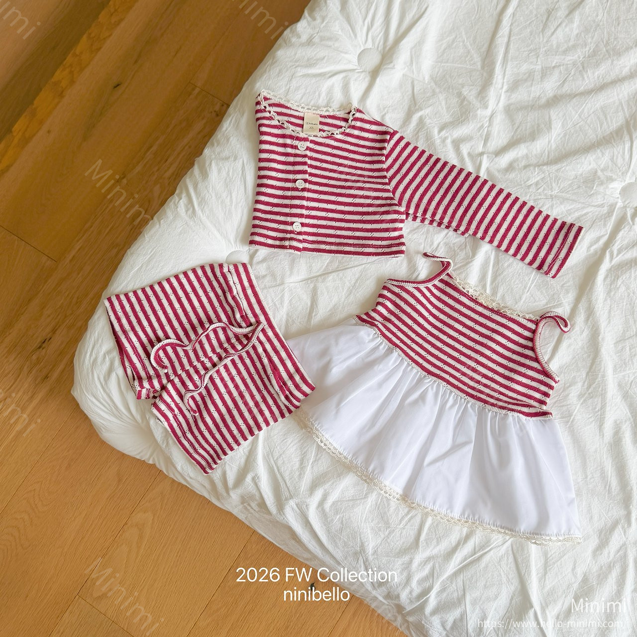 ninibello Tommy Stripe Cardigan 細節圖 4