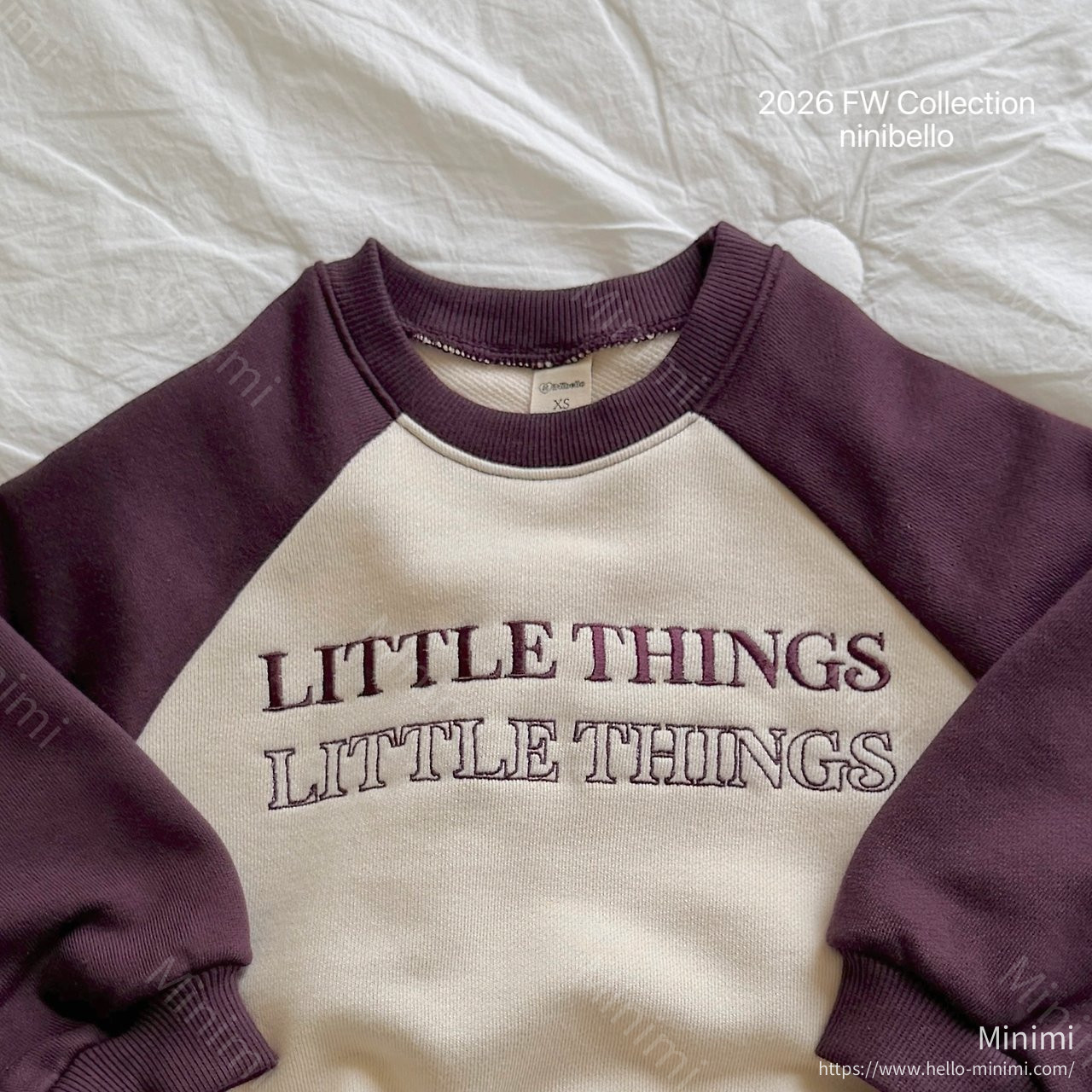 ninibello Little Raglan Sweatshirt 細節圖 4