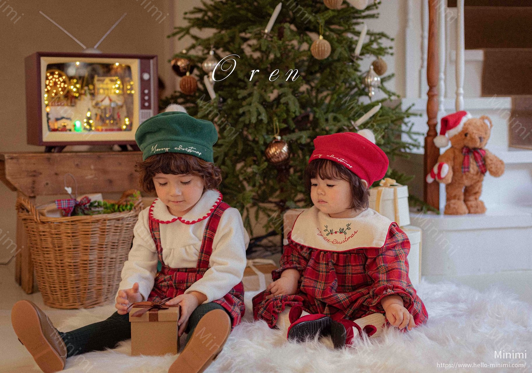 Oren Eve Check Overall Pants 細節圖 11