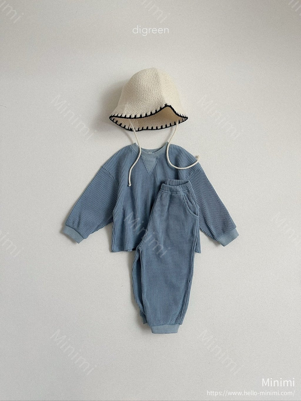 digreen Flat Waffle Pants 細節圖 10
