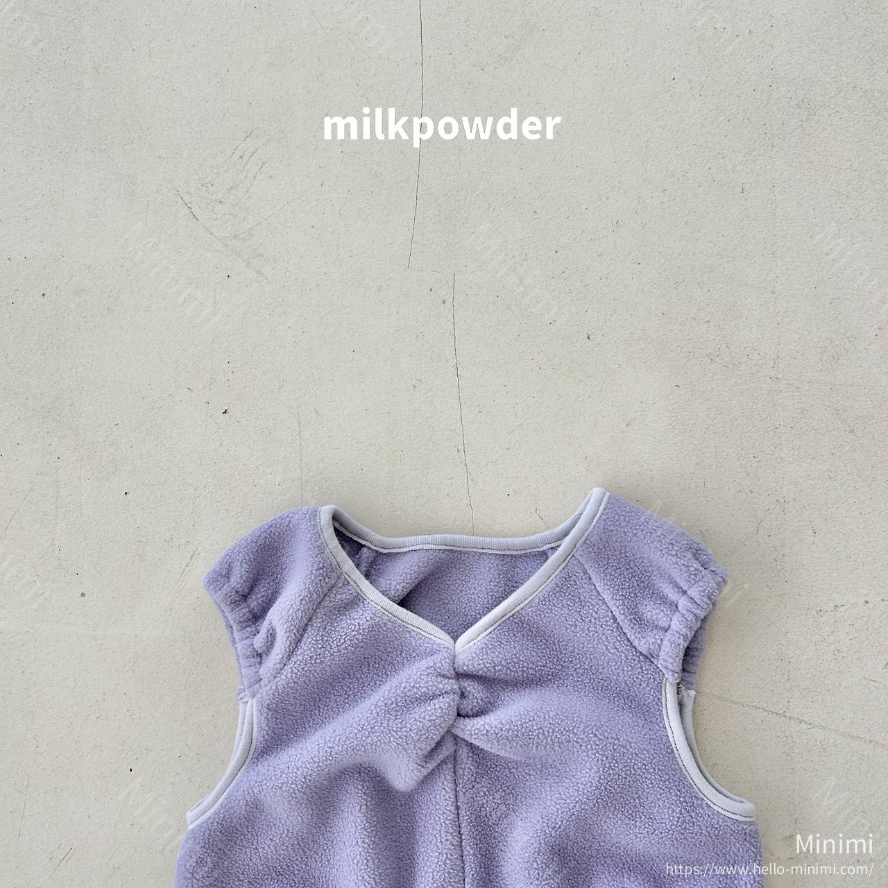 milkpowder Soft Fleece Vest 細節圖 14