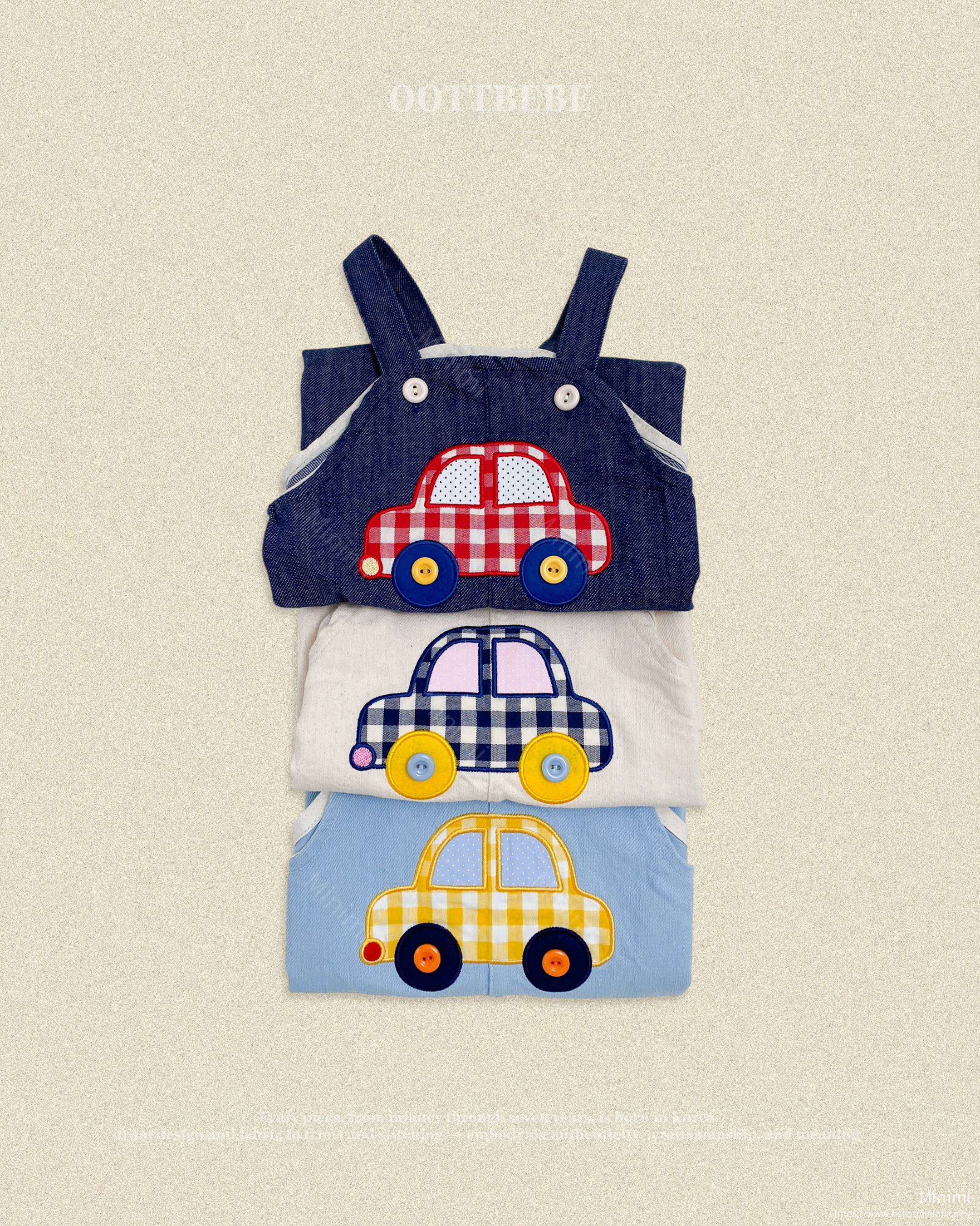 oott bebe Boongboong Denim Overalls 細節圖 16