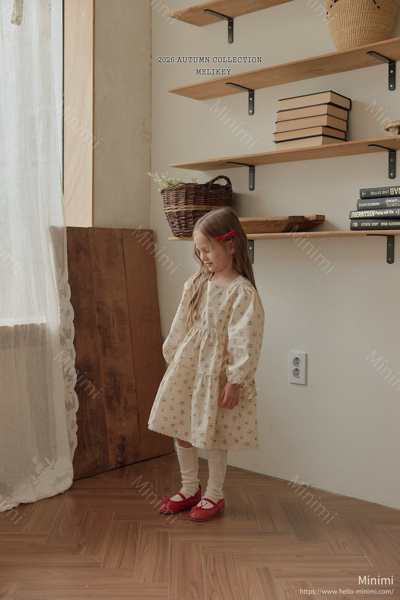 Melikey Vintage Flower Dress 細節圖 10