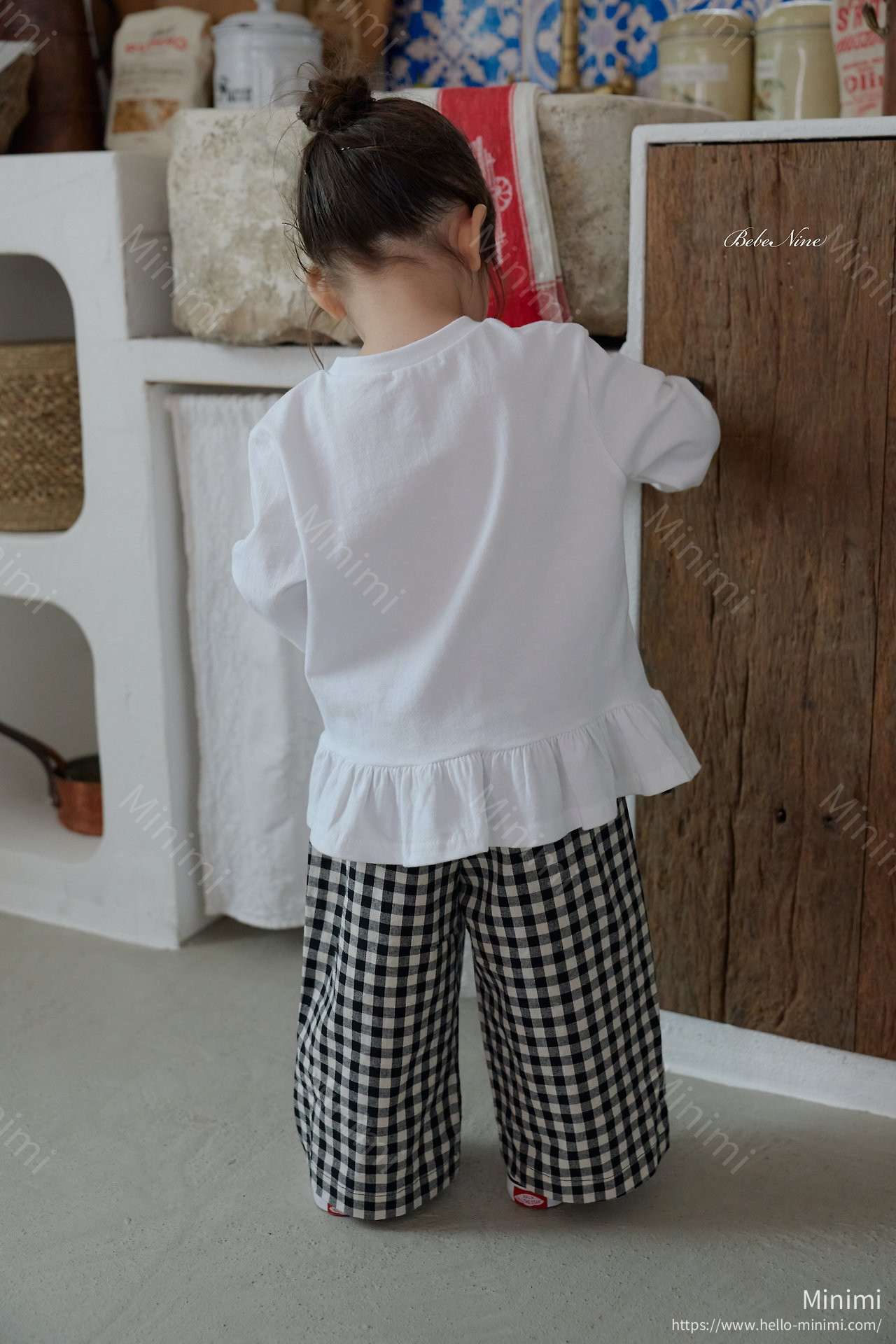 bebe nine Maple Check Pants 細節圖 13