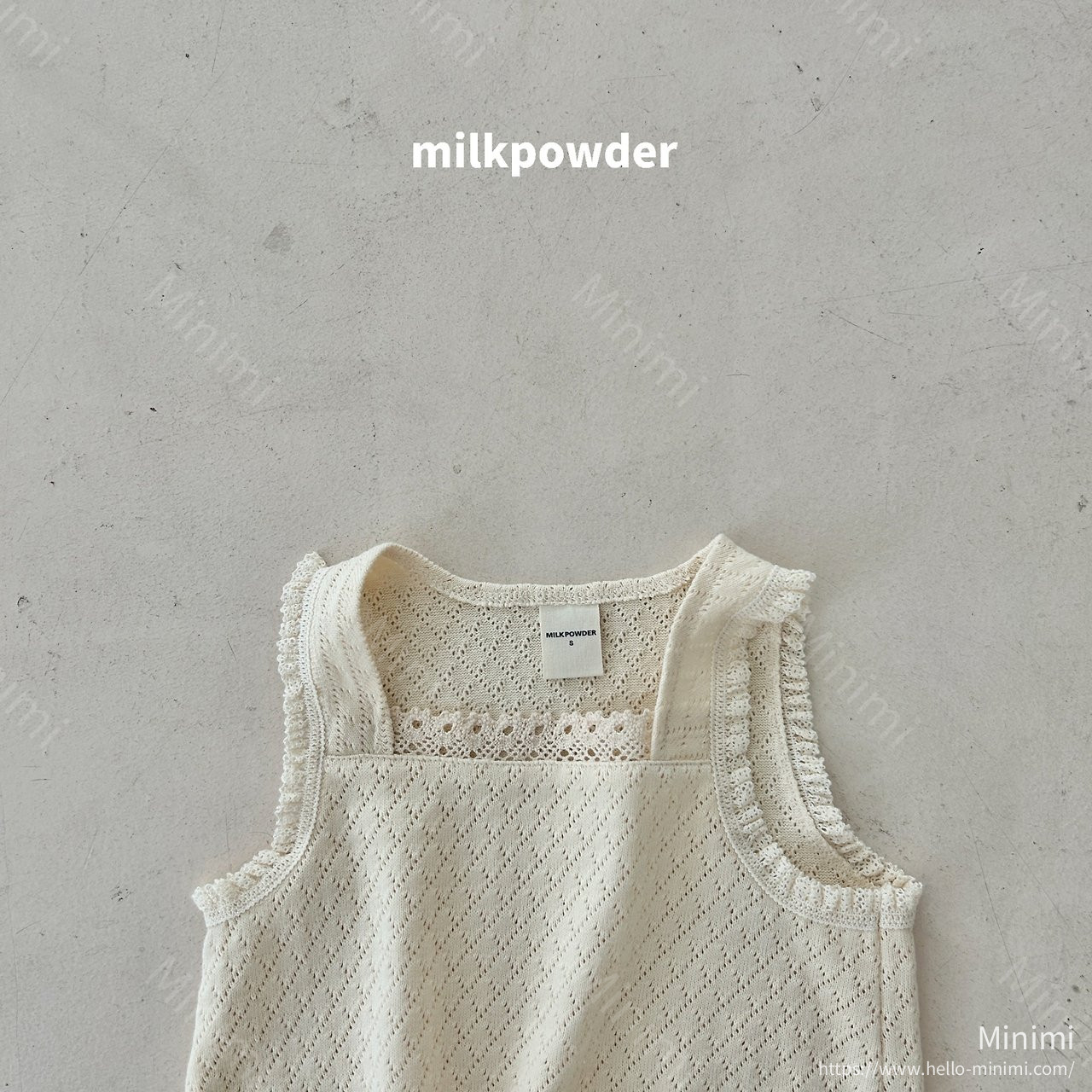 milkpowder Green Vest 細節圖 8
