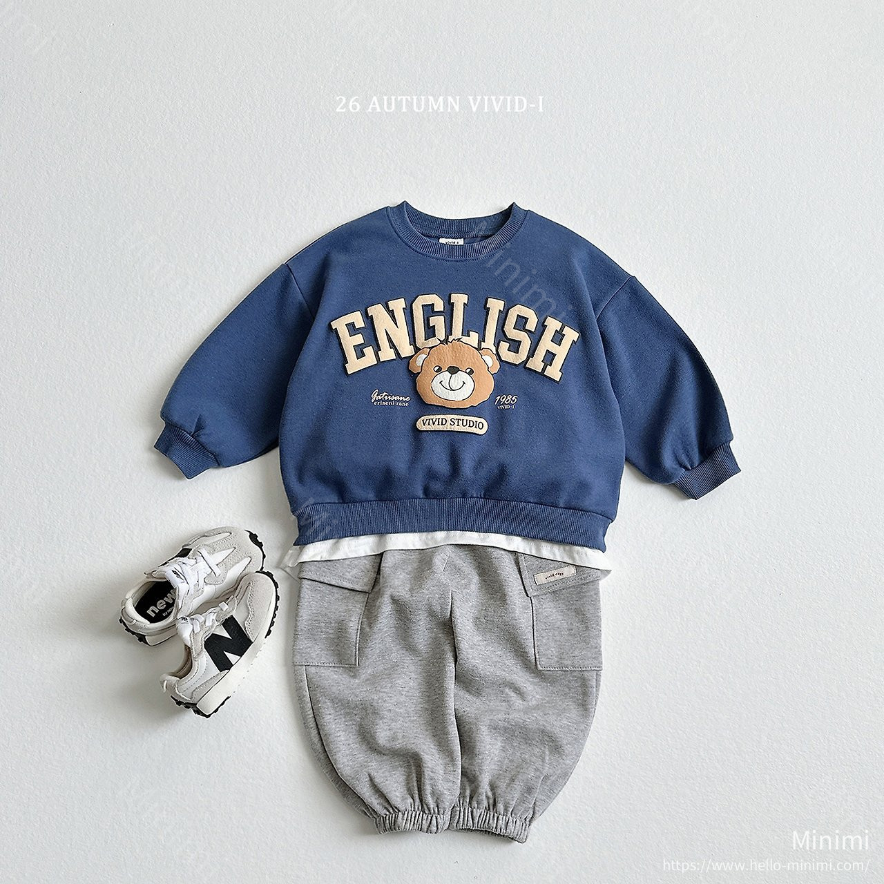 VIVID-I 3D English Bear Sweatshirt 細節圖 12