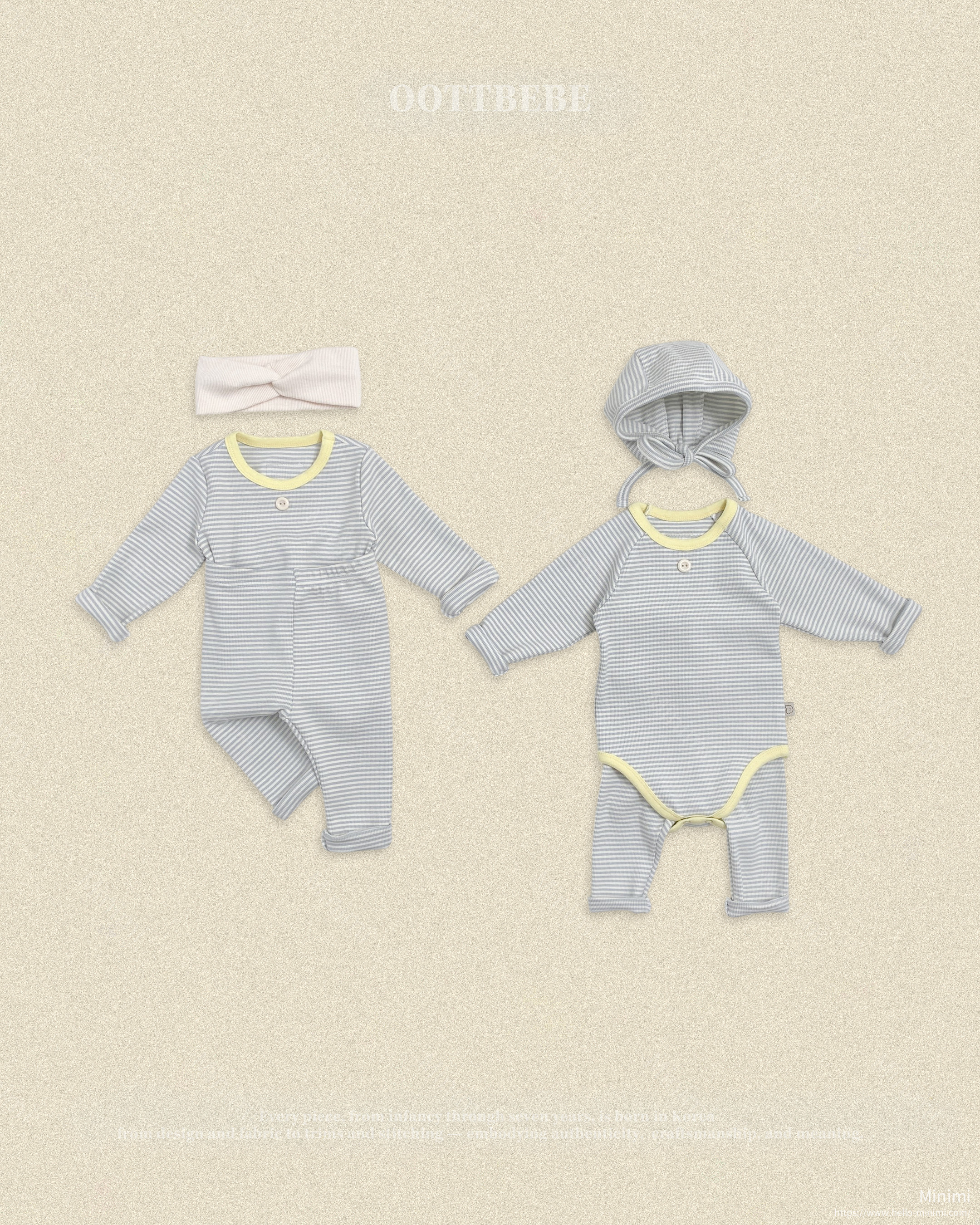oott bebe Vanilla Latte Bonnet 細節圖 9