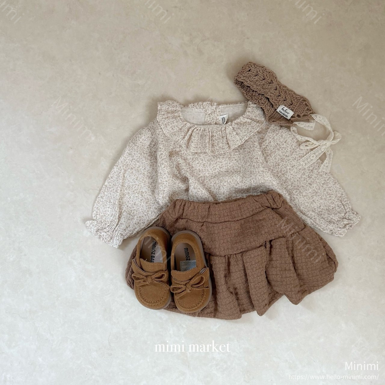 mimi-market Knit Balloon Skirt 細節圖 15