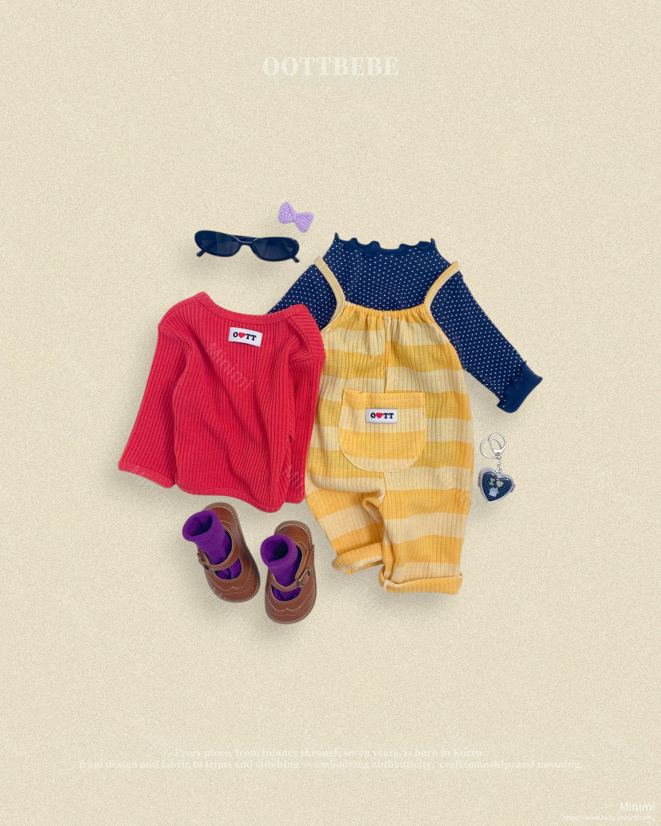 oott bebe Dot Ruffle T-shirt 細節圖 10