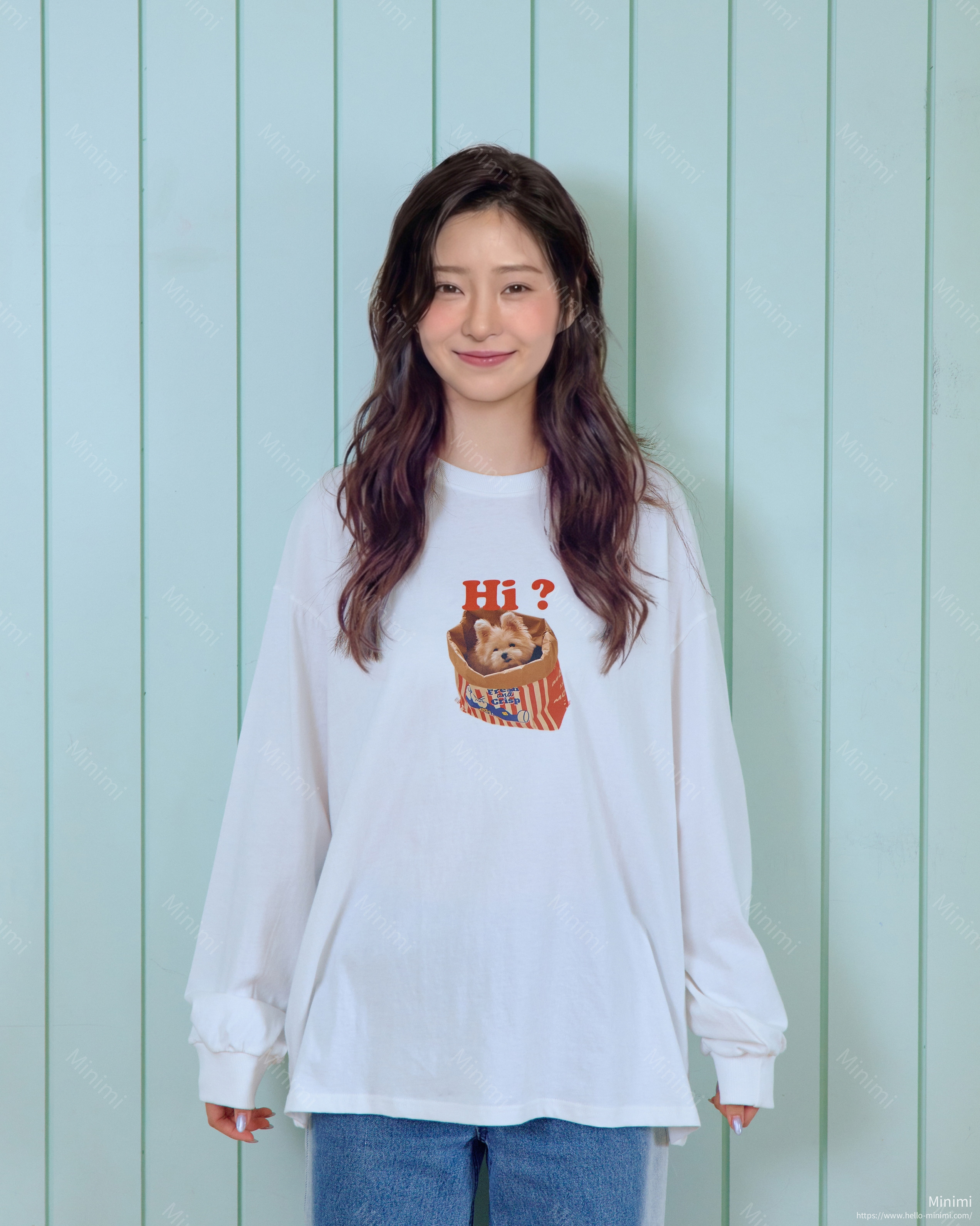 oott bebe Puppy Series T-shirt (Adult) 細節圖 9