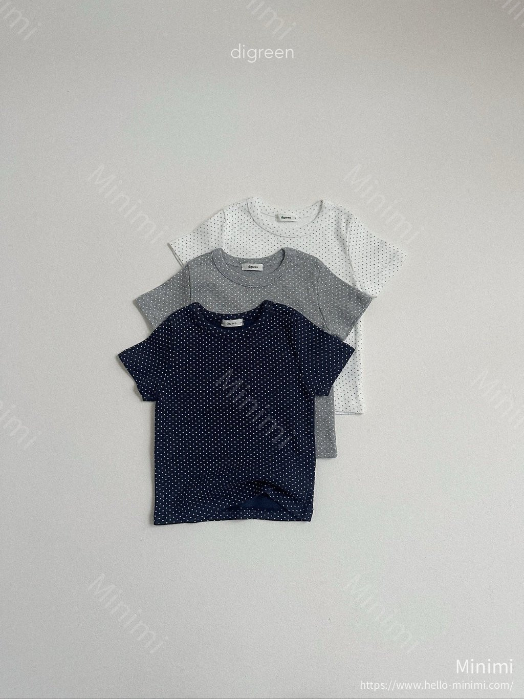 digreen Emily Dot Tee 細節圖 1