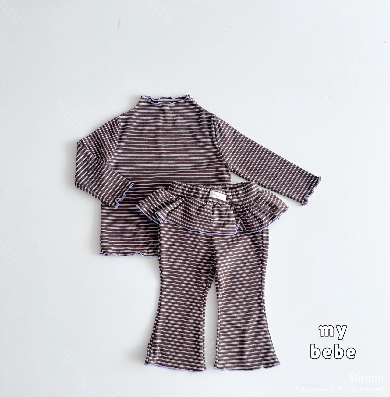 my_bébé Chestnut Frill Pants 細節圖 4