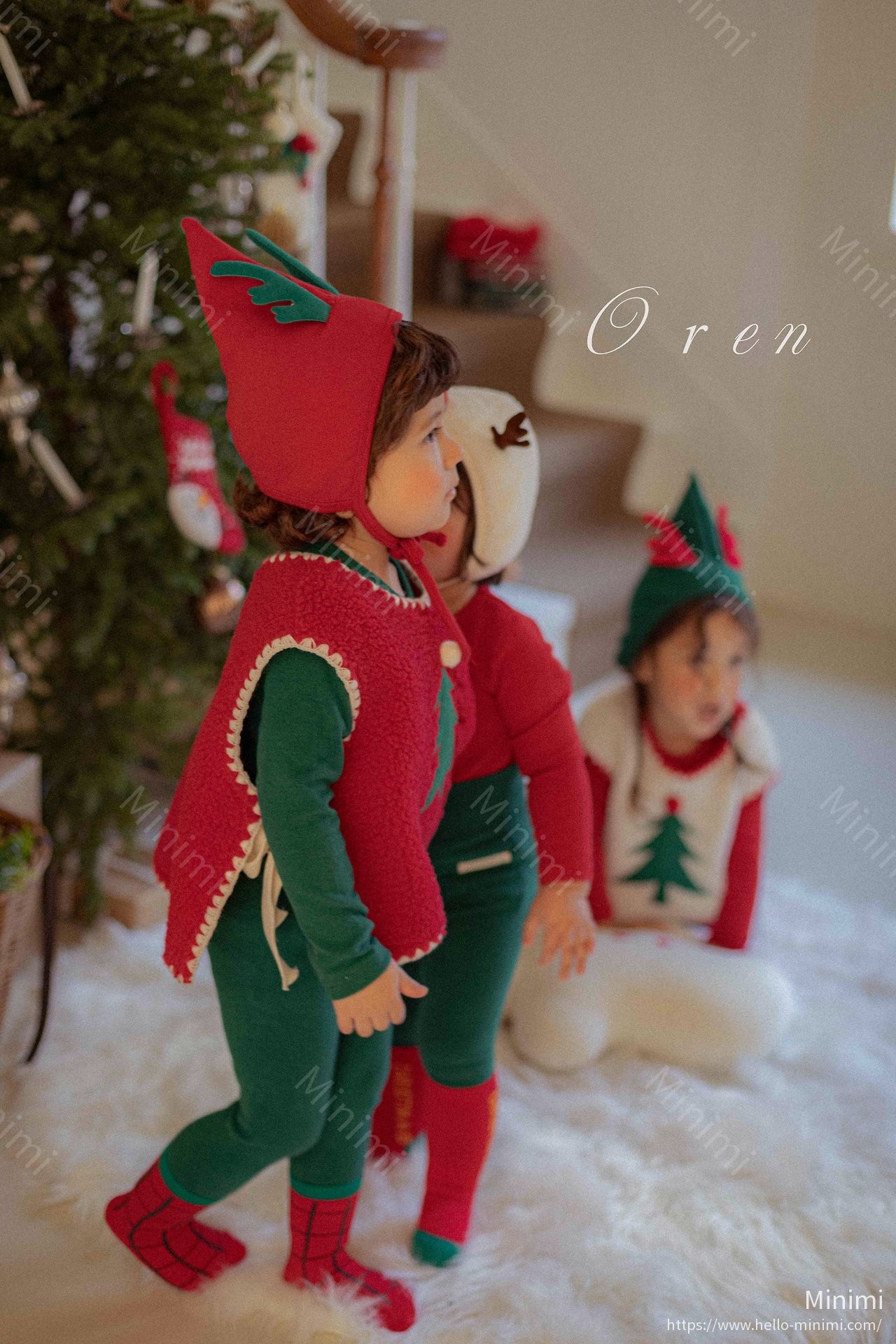 Oren Santa Socks 5-Piece Set 細節圖 8