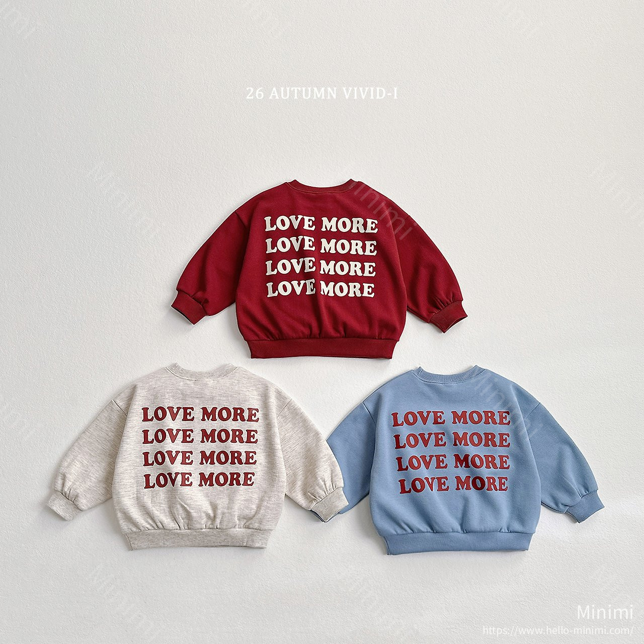 VIVID-I Love More Sweatshirt 細節圖 1
