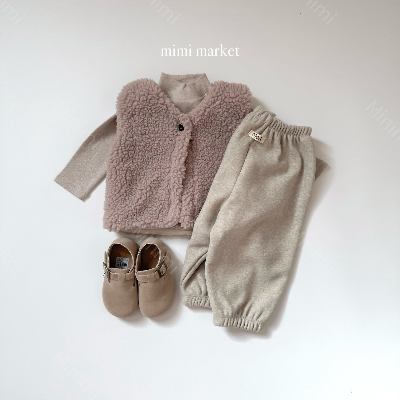 mimi-market Mink Terry Pants 細節圖 7