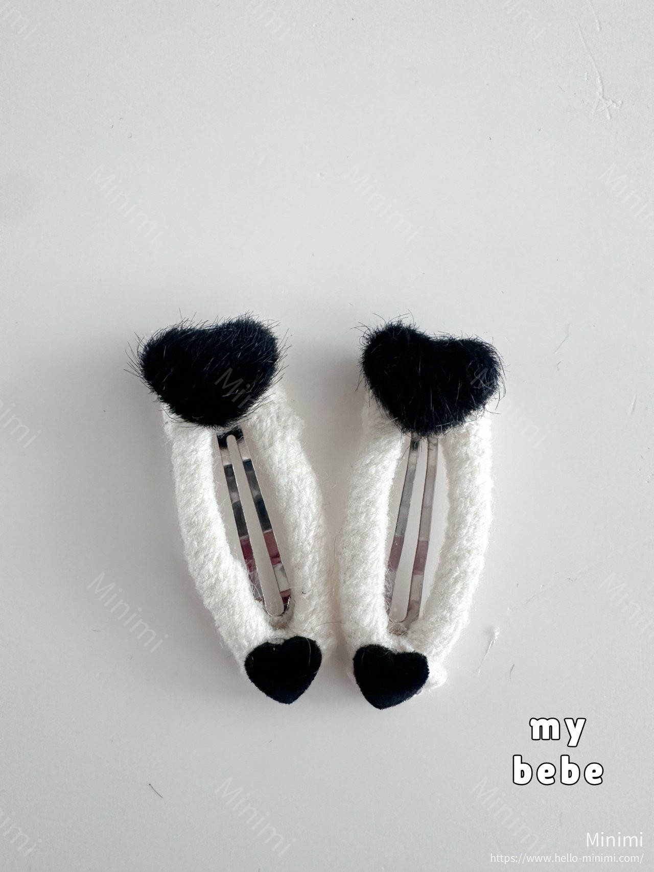 my_bébé Winter Heart Hairpin Set 細節圖 6