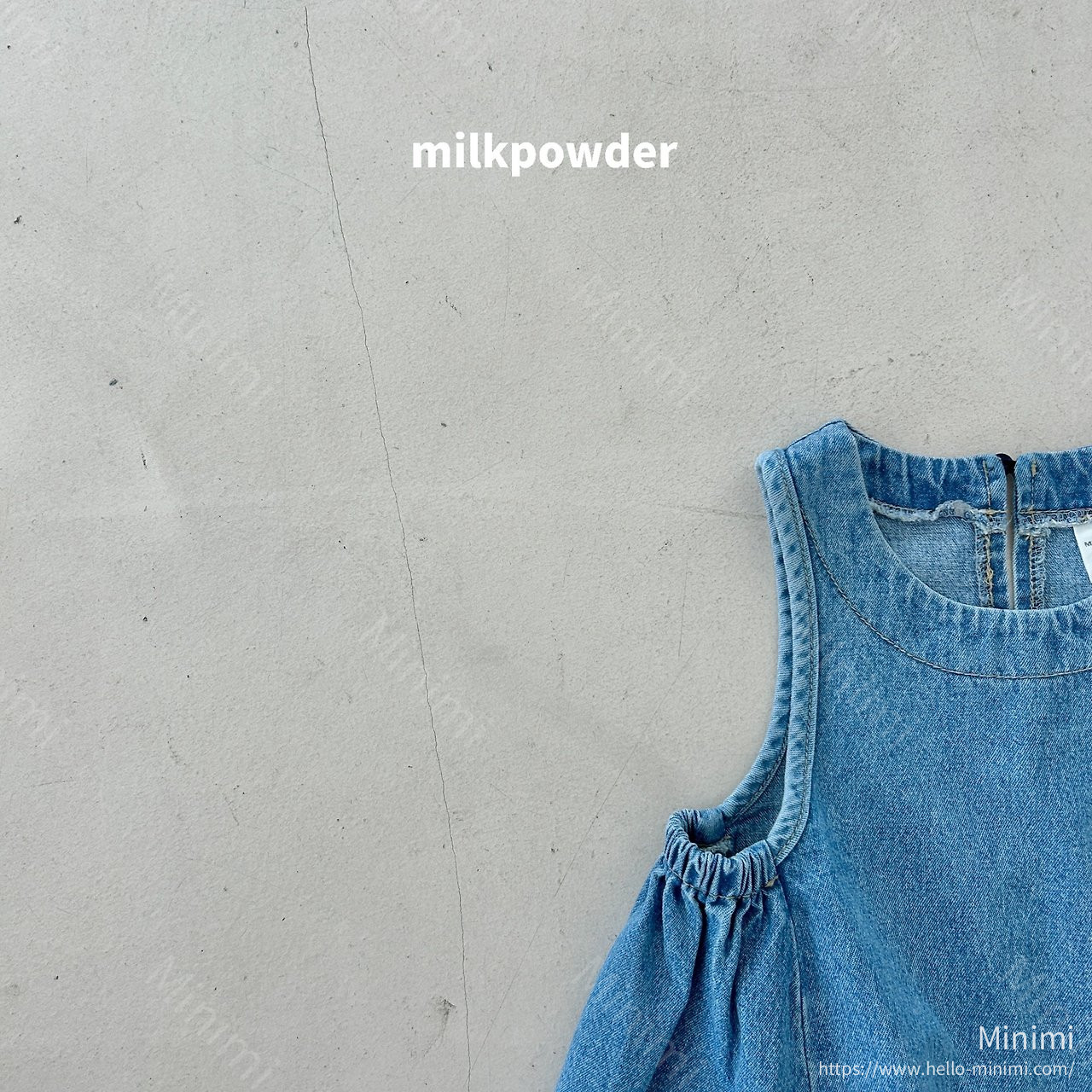 milkpowder Millie Denim Dress 細節圖 6