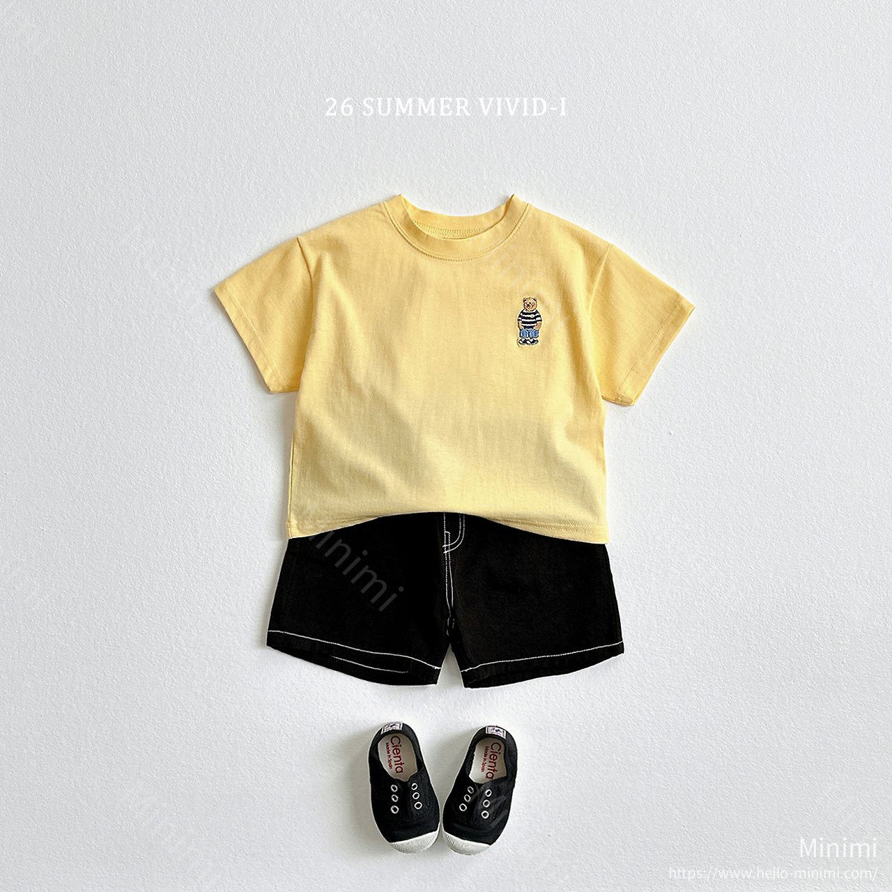 VIVID-I Bear Embroidery T-Shirt 細節圖 12