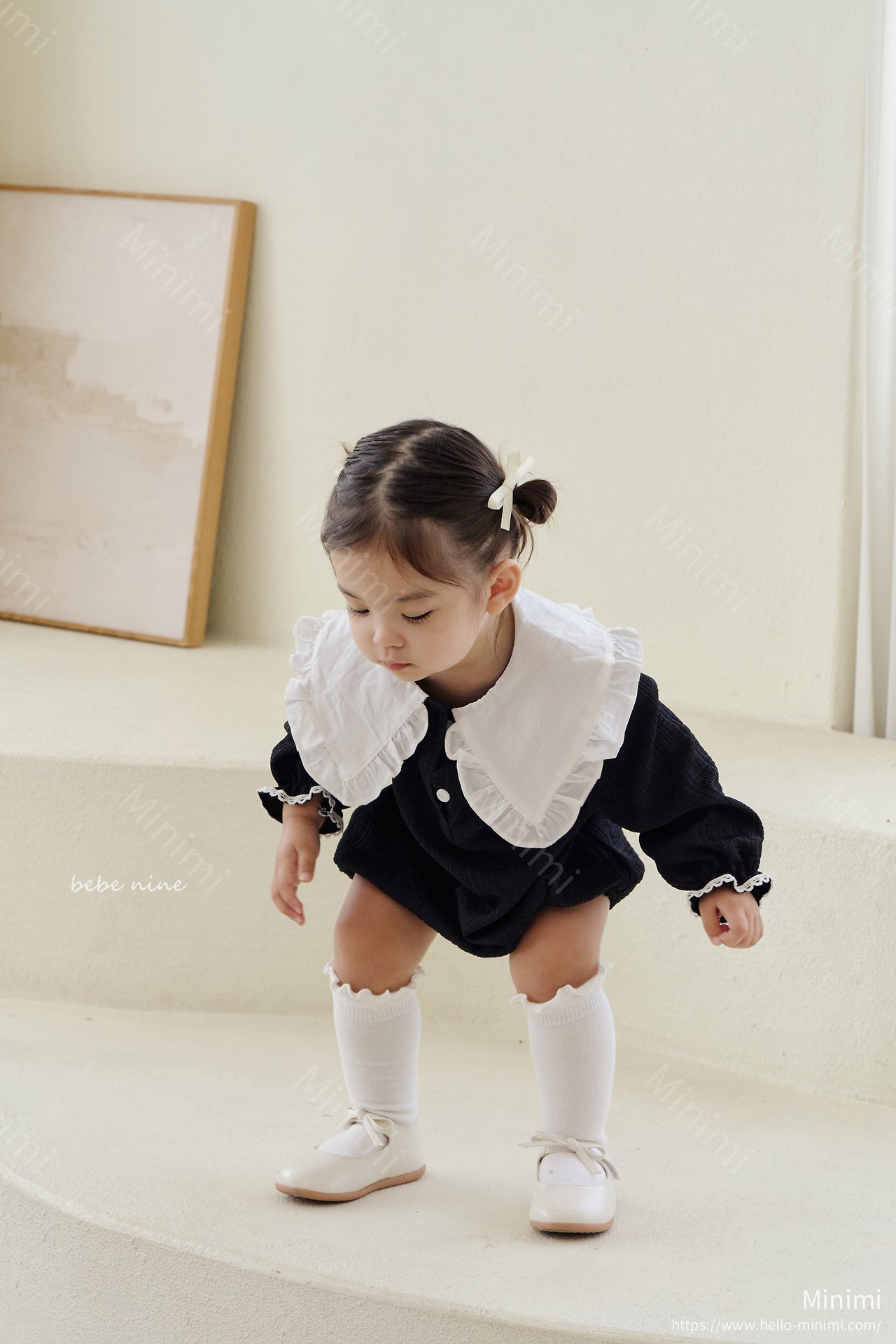 bebe nine Nine Frill Knee Socks Set 細節圖 7