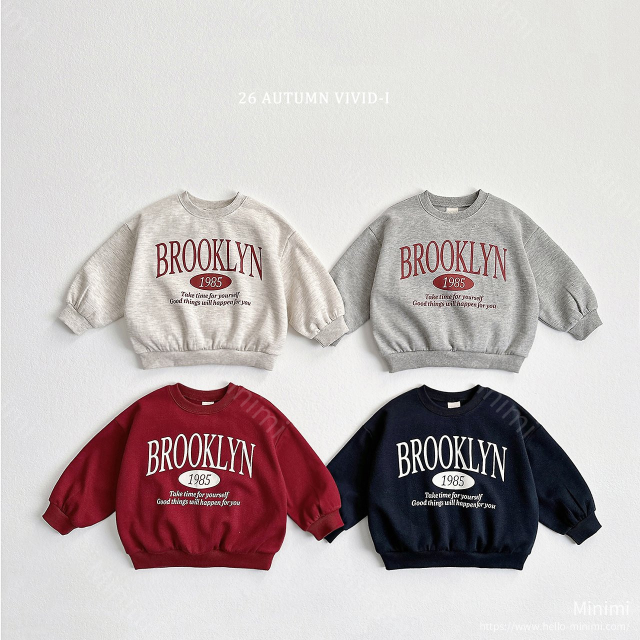 VIVID-I Brooklyn Sweatshirt 韓國童裝現貨