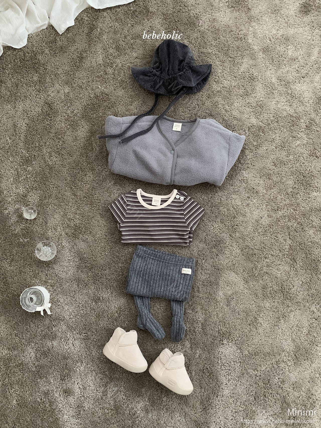 BEBEHOLIC Knit Footed Leggings 細節圖 2