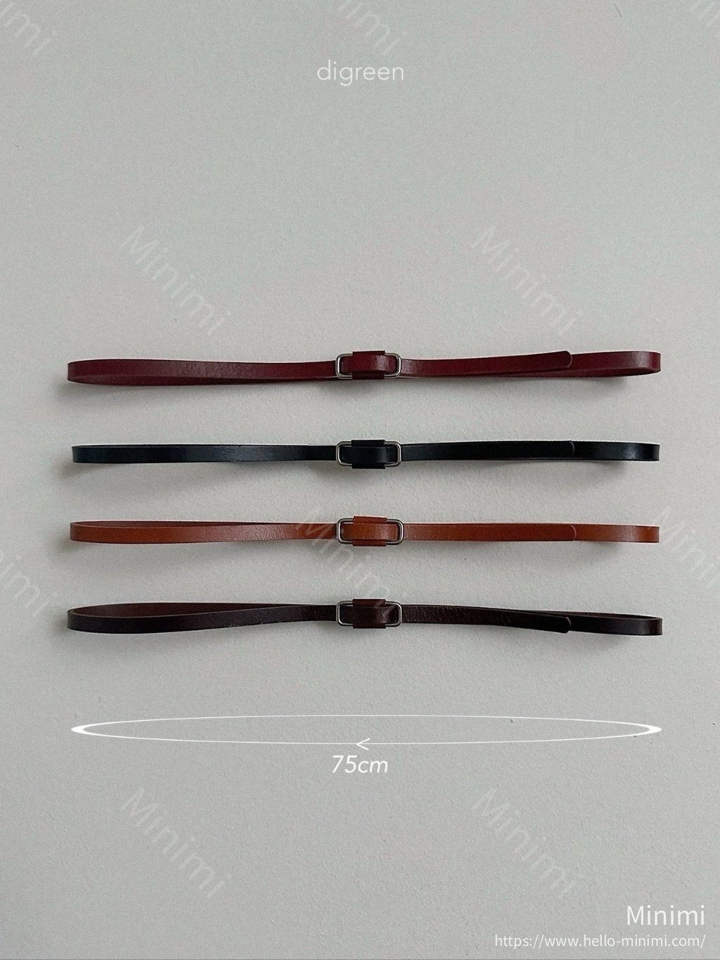 digreen Square Belt 細節圖 32