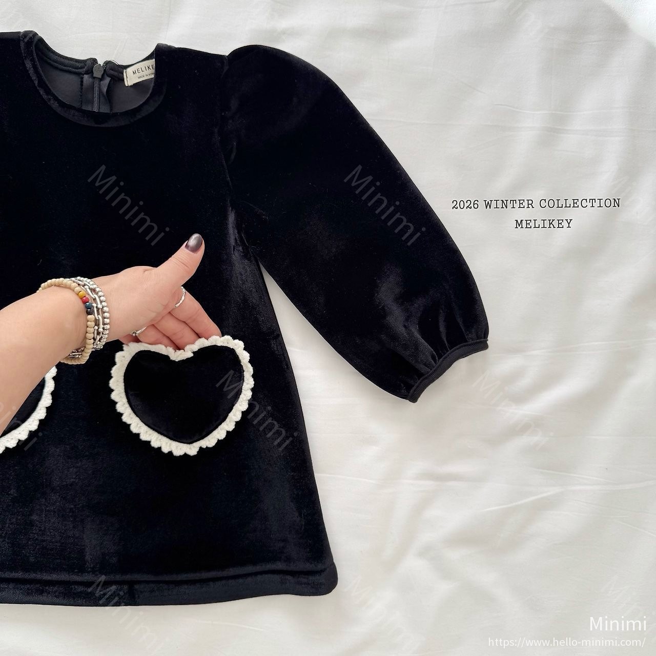 Melikey Two Heart Dress 細節圖 26