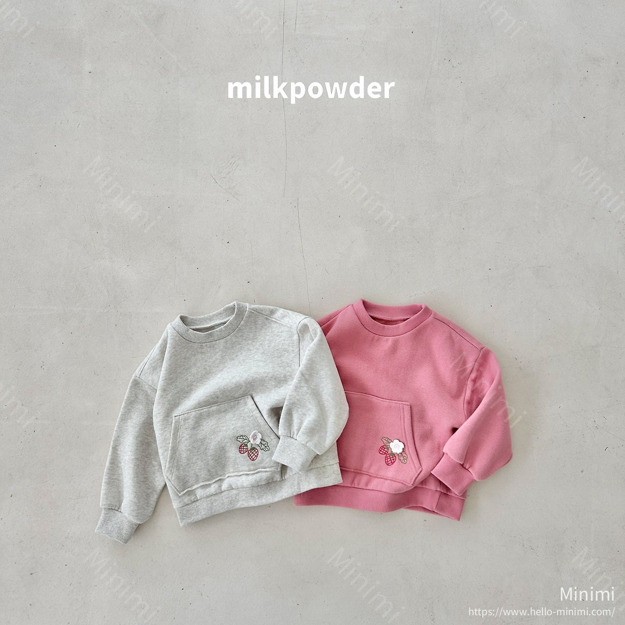 milkpowder Strawberry Pocket Sweatshirt 細節圖 26