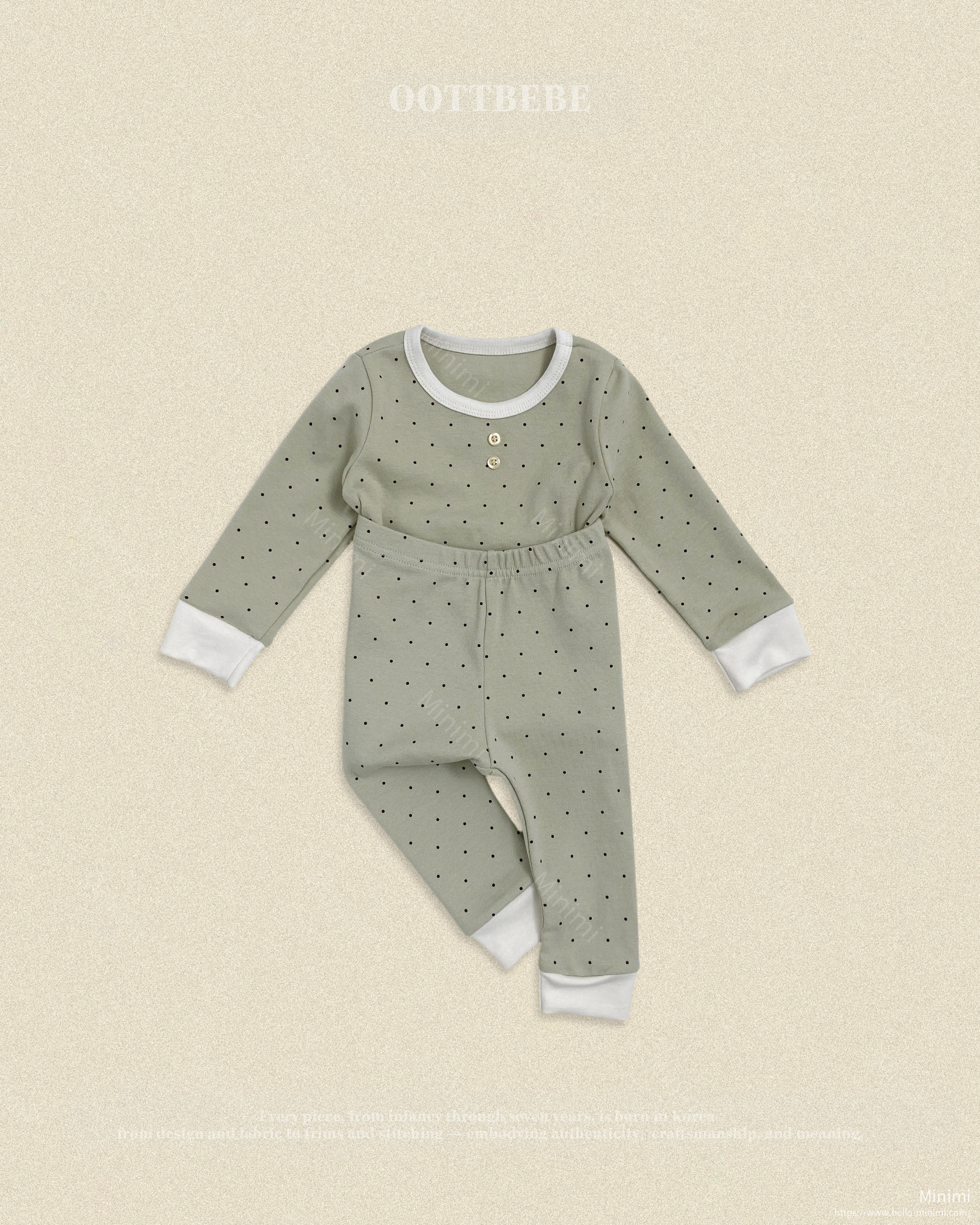 oott bebe Chouchou Dot Loungewear 細節圖 3
